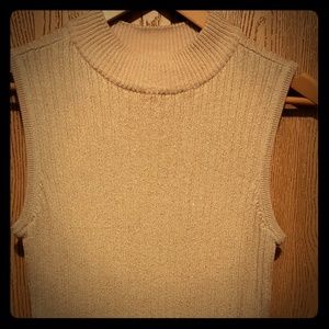 ❤Christopher & Banks Sleeveless Mock Turtleneck